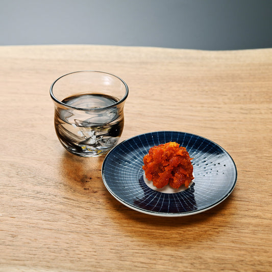 新物「茜香」と日本酒―ひと匙で完結する晩夏の一献