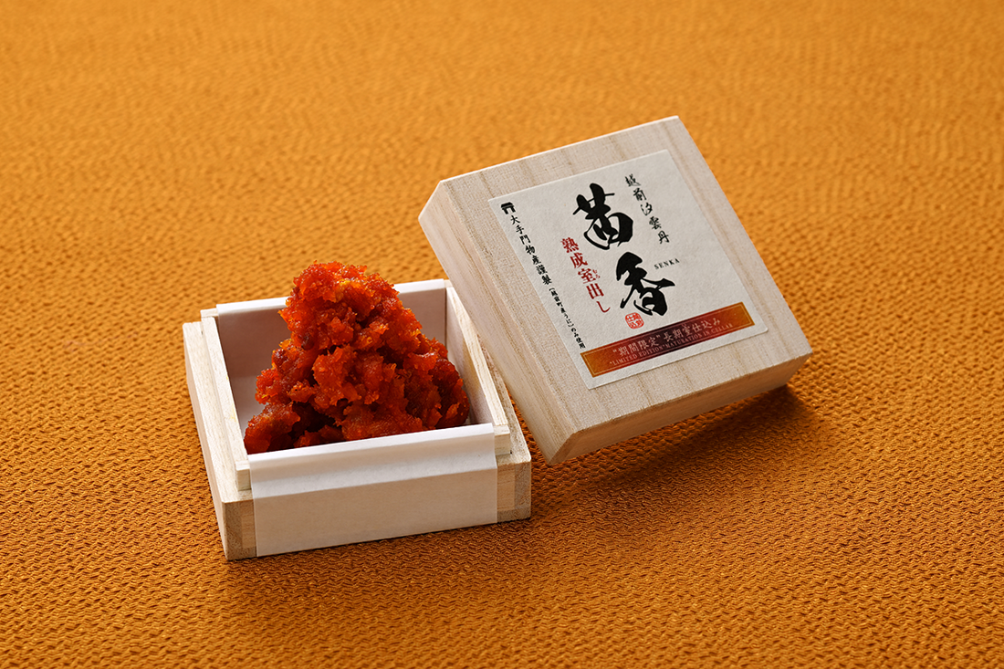 熟成「越前汐うに 茜香」 期間限定のご案内（在庫限り）